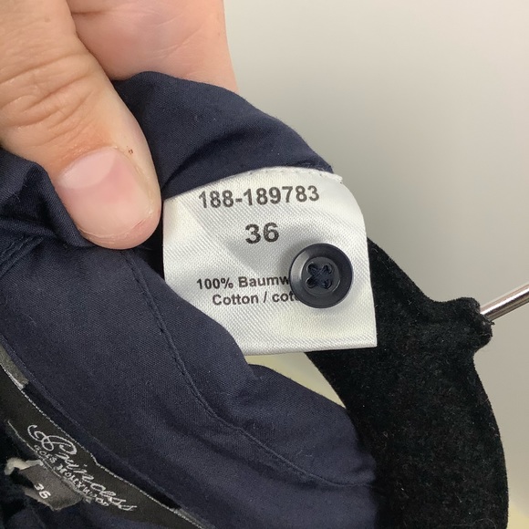 Princess Goes Hollywood Button Down Dress in Blue - Picture 5 of 5